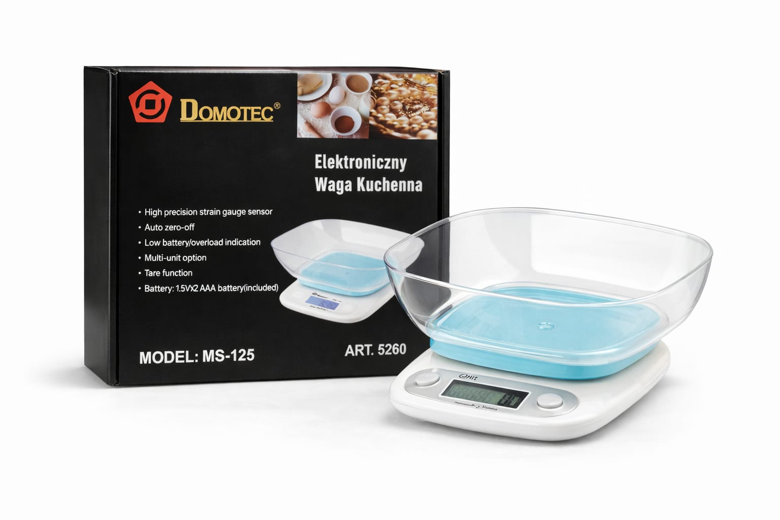 Digitale Küchenwaage Glas slim (modern)